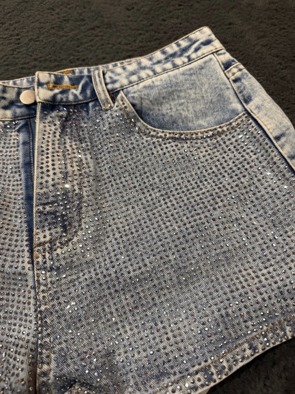 Altar’d State Rhinestone Shorts - Picture 2 of 4